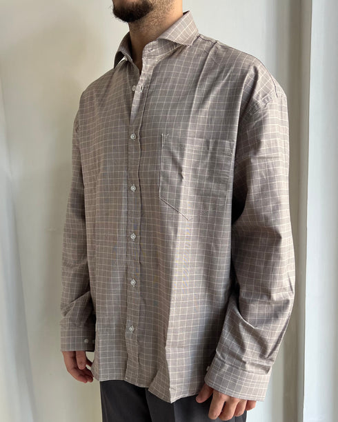 CAMICIA OVER CHECK QUADRI