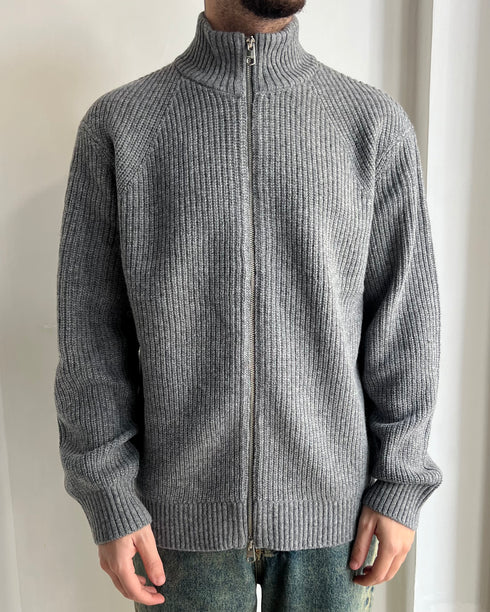 CARDIGAN CON ZIP SELECTED HOMME