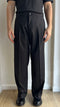 PANTALONE FONDO AMPIO NERO