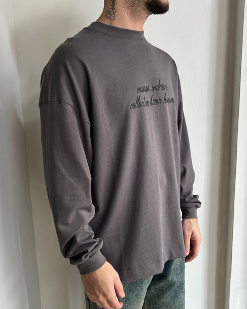 LONG SLEEVE IM BRIAN TAUPE