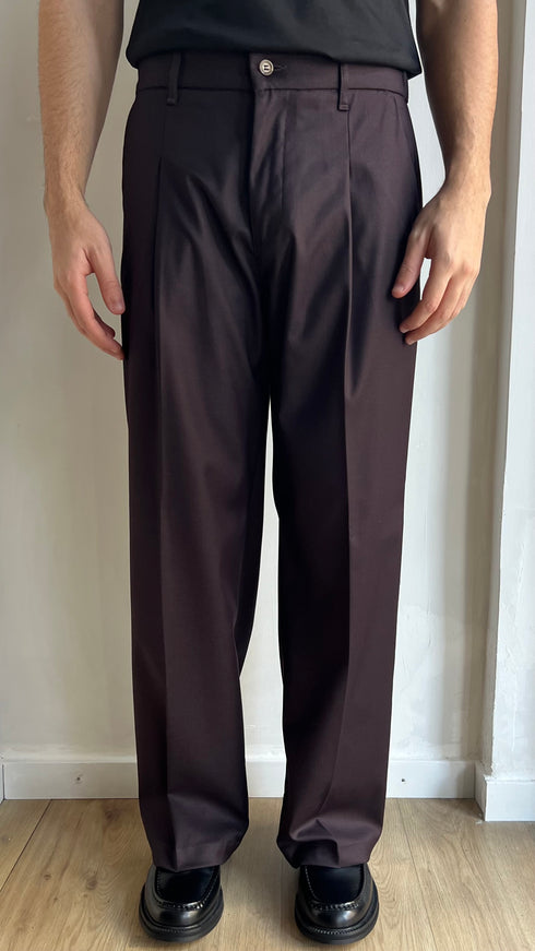 PANTALONE FONDO AMPIO MORO