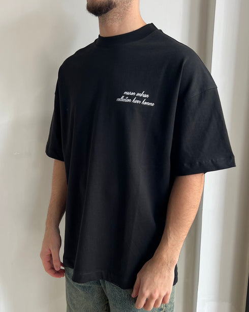T-SHIRT OVER CON STAMPA