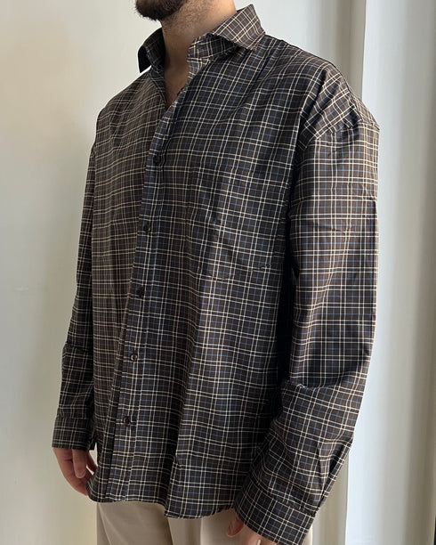 CAMICIA OVER CHECK QUADRI