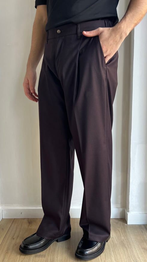 PANTALONE FONDO AMPIO MORO