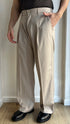 PANTALONE FONDO AMPIO BEIGE
